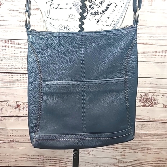 the sak blue pebbled leather crossbody - Picture 6 of 10